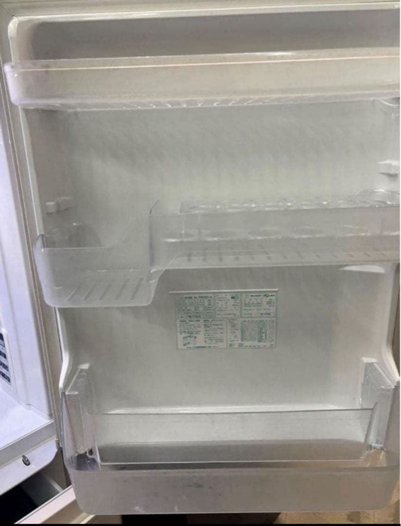 2013年式 384L シャープ 冷蔵庫 SJ-PW38X-S