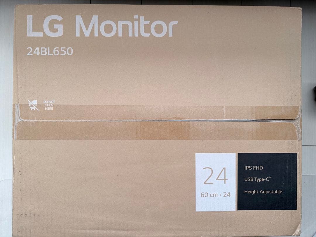 LG 24BL650C-BAJP 元箱ありUSB-C対応 24インチ モニター