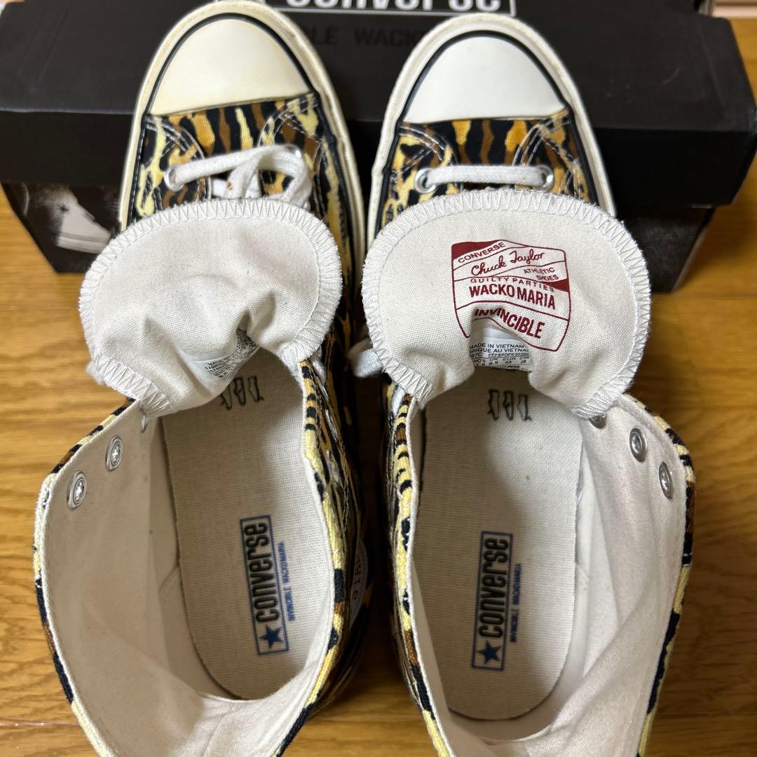 WACKOMARIA コンバース　チャックテイラー　レオパード
