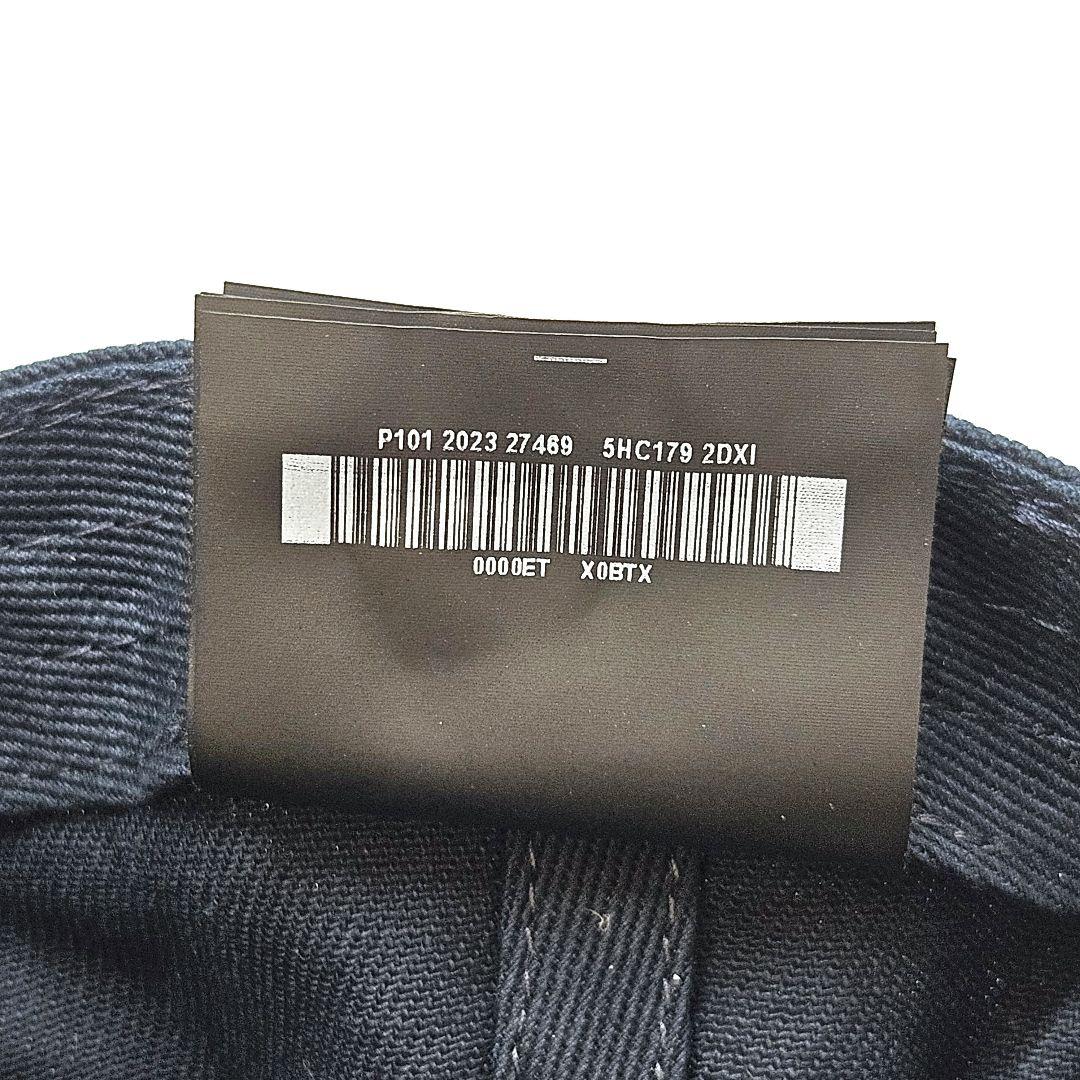 MIU MIU ミュウミュウ ドリルベースボールキャップ ネイビー キャップ