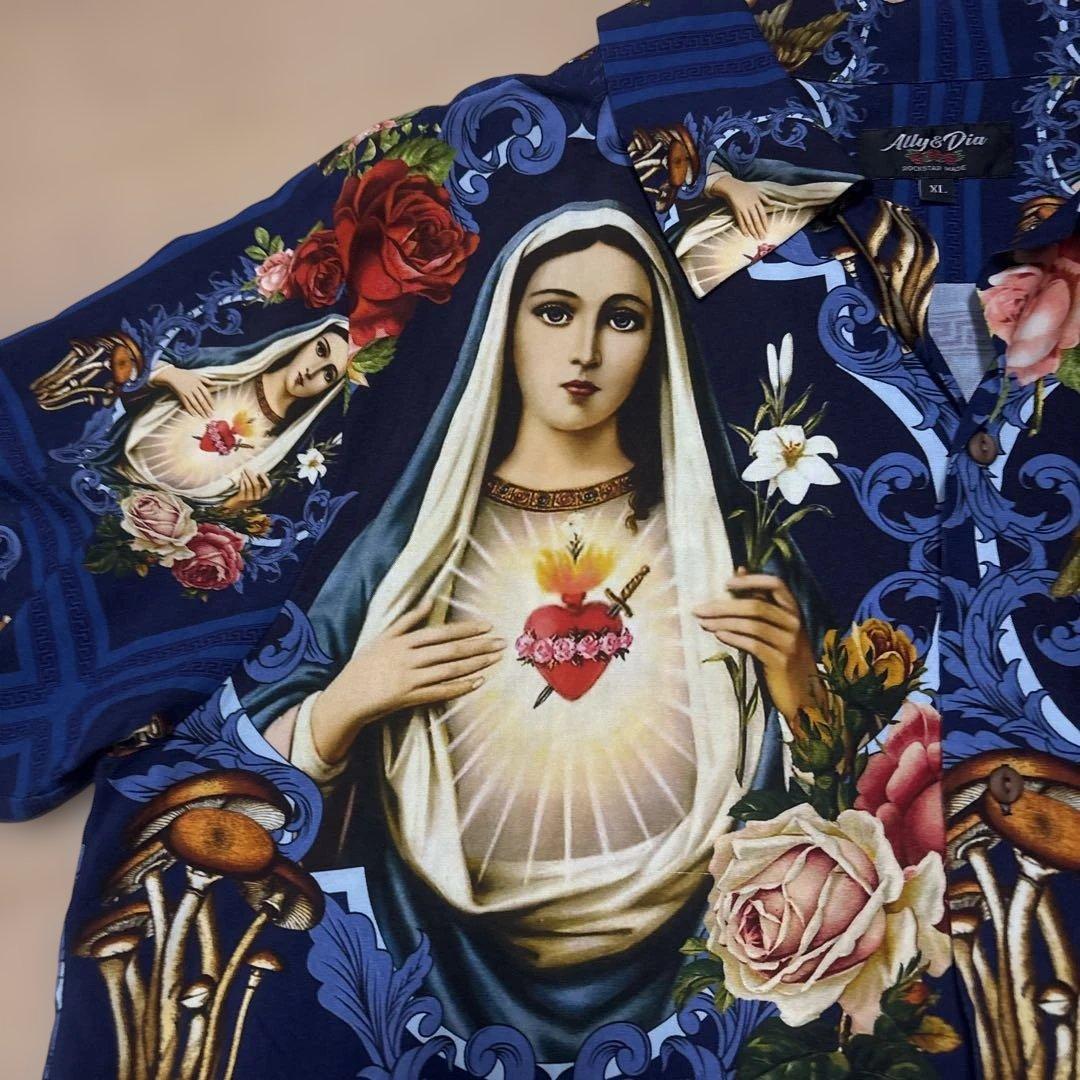 m*k様 Ally &Dia アロハシャツ 宗教モチーフ Kj着用