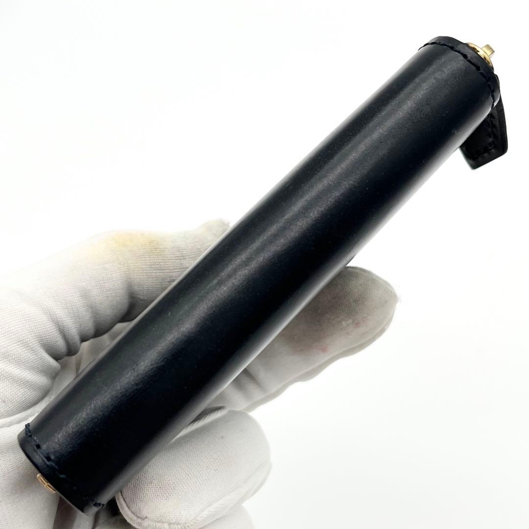 ココマイスター　　ケース　コードバン　ブラック　ネイビー　箱付き