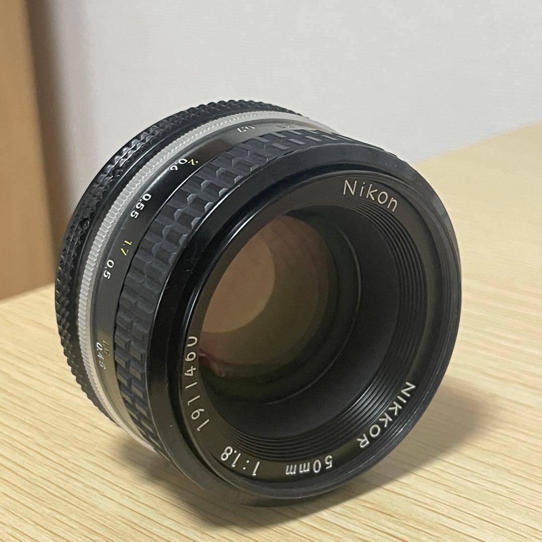 Nikon ニコンai Nikkor 50mm f/1.8 レンズ