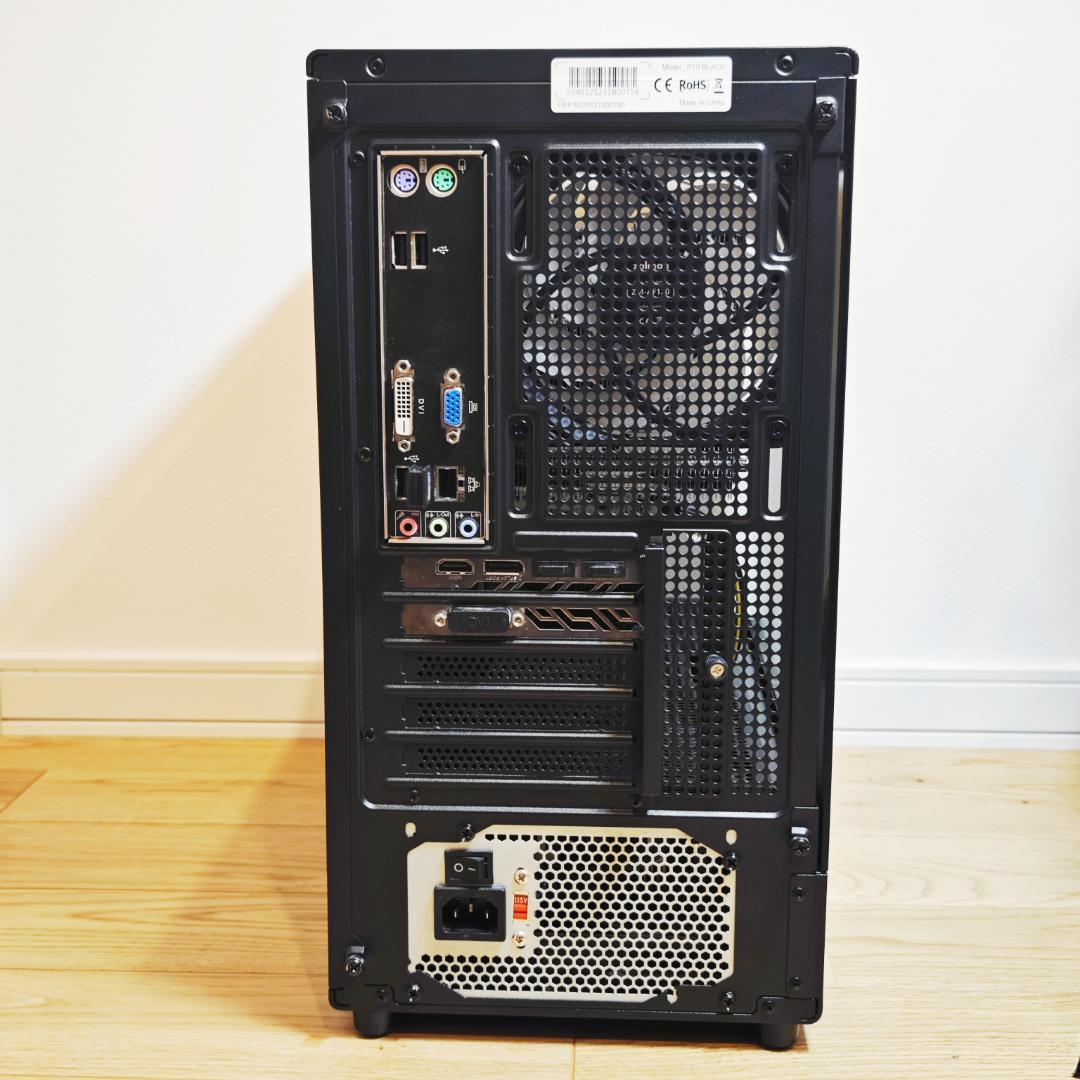 ゲーミングPC Corei7 RX580 自作PC 初期設定済 WiFi RGB
