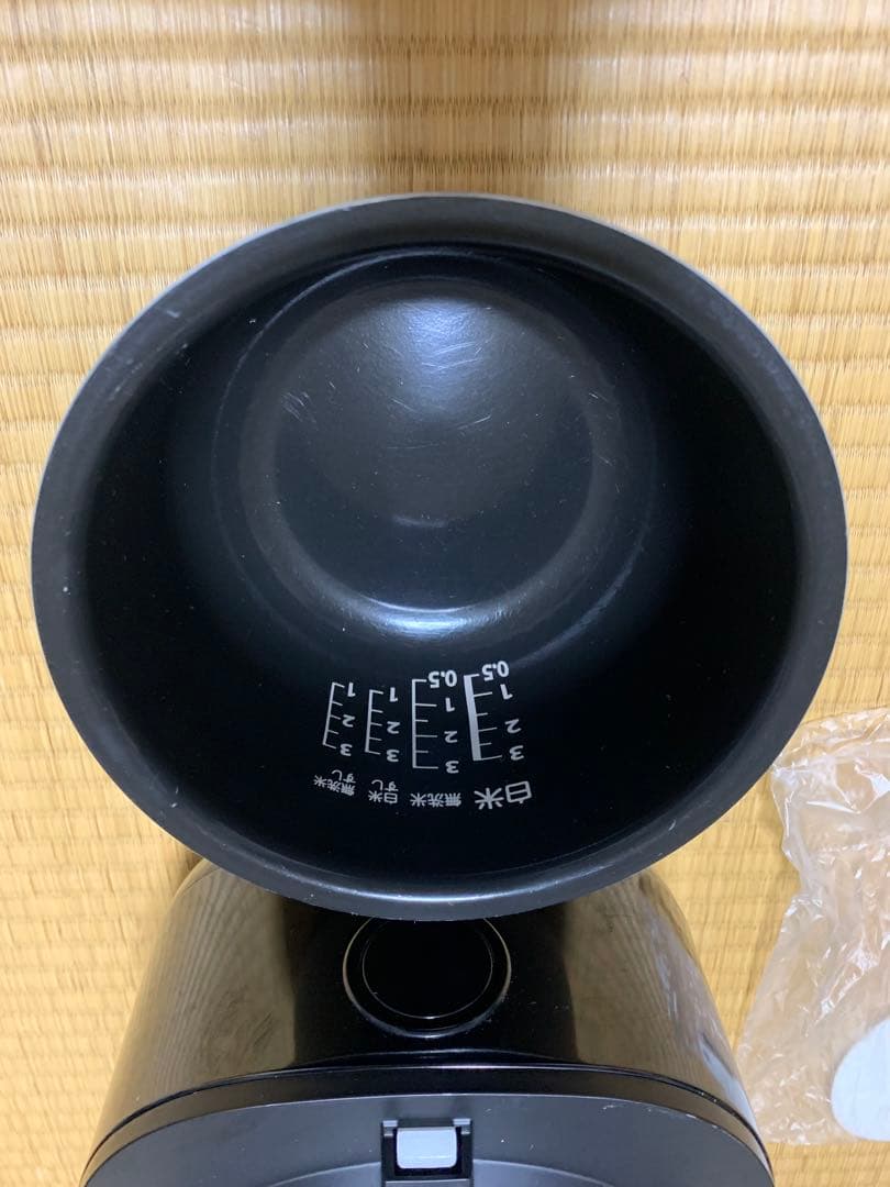 24年製 東芝IHジャー炊飯器RC-5XW 3合炊き ブラック