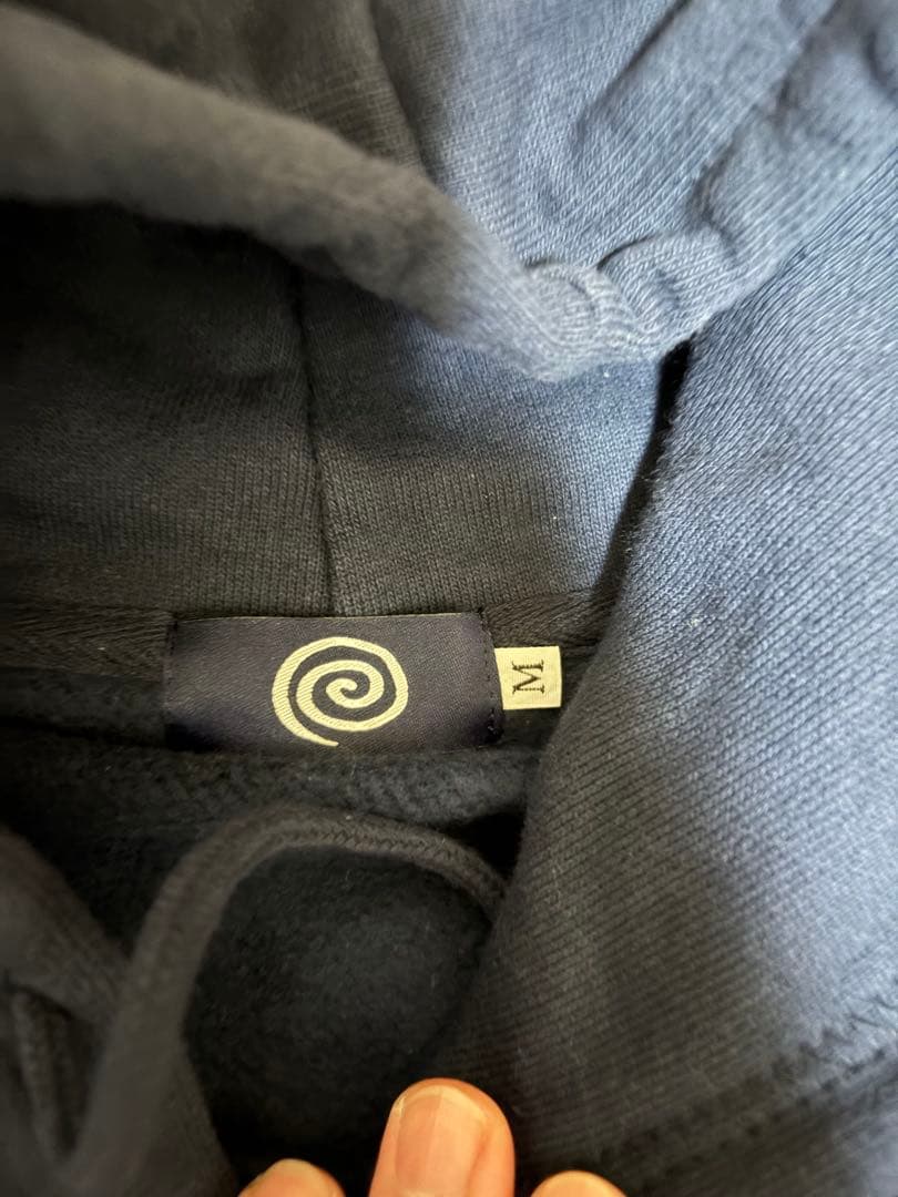 sol soonerorlater 3guys hoodie ネイビー M