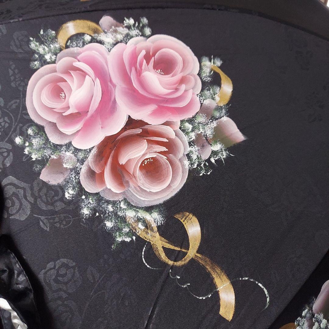 日傘 黒トールペイント