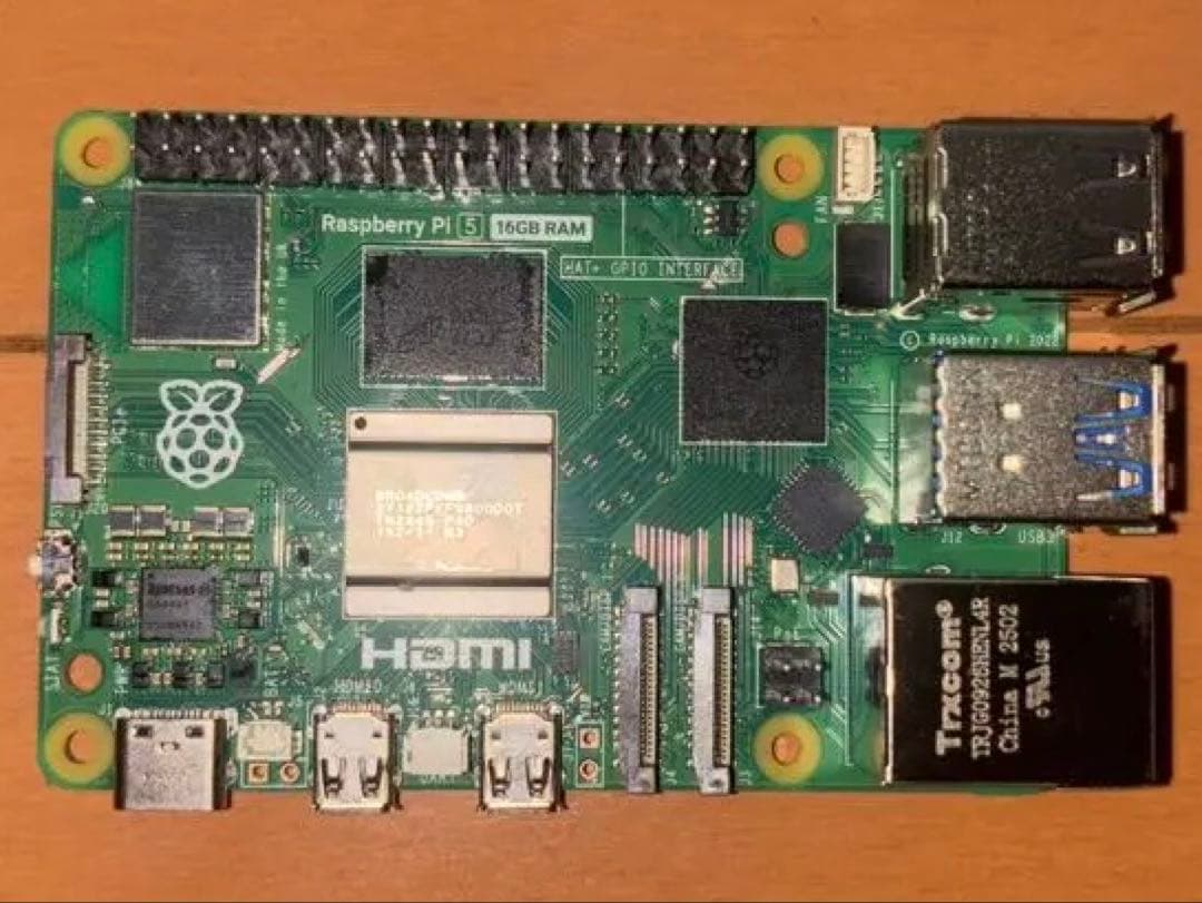ミニPC Raspberry Pi 5 16GB RAM