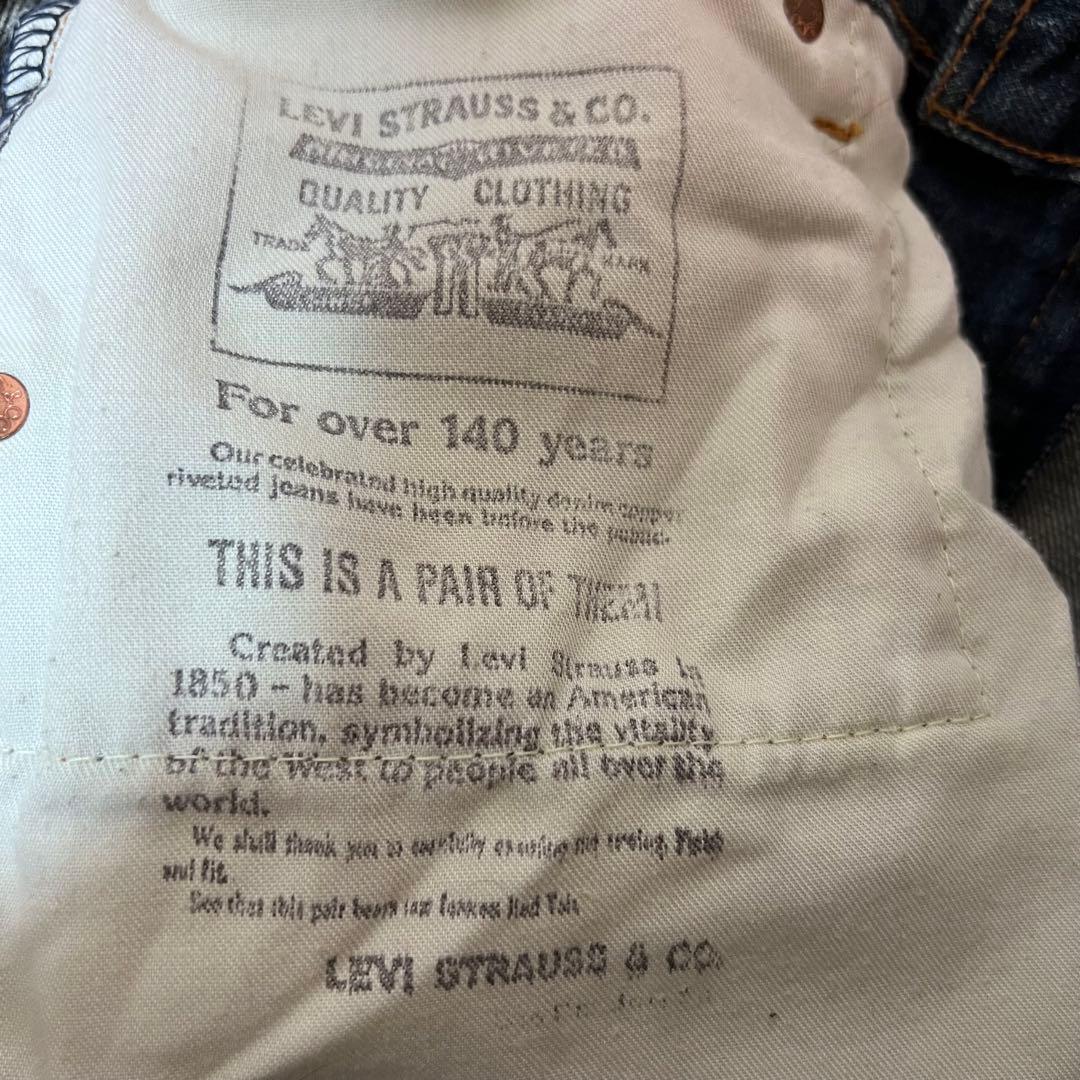 LEVI’S 502XX 90's 赤耳 BIG E J22 復刻 w34