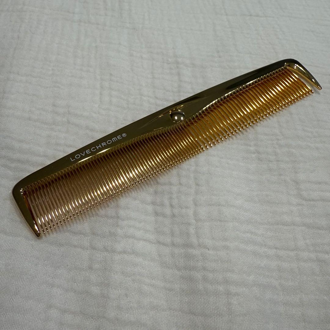 ラブクロム K24GPスタイリングコーム ゴールド