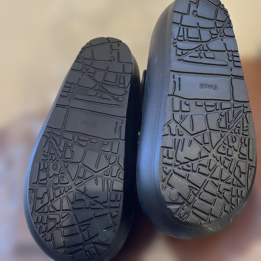 Smile（╹◡╹）Ethform ブラック クロッグサンダル