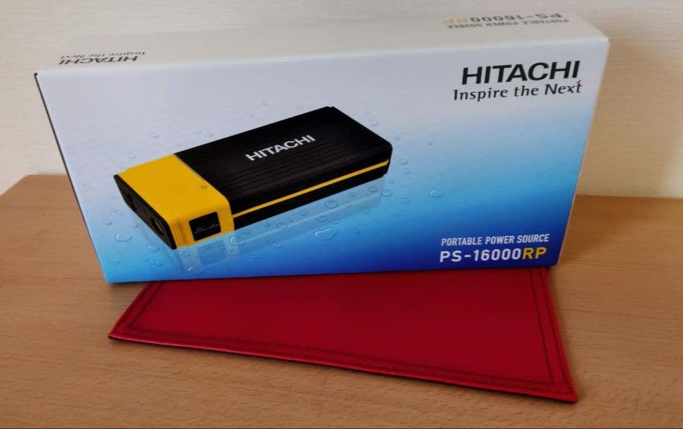 【新品】日立 ポータブルパワーソース ジャンプスターター PS-16000RP