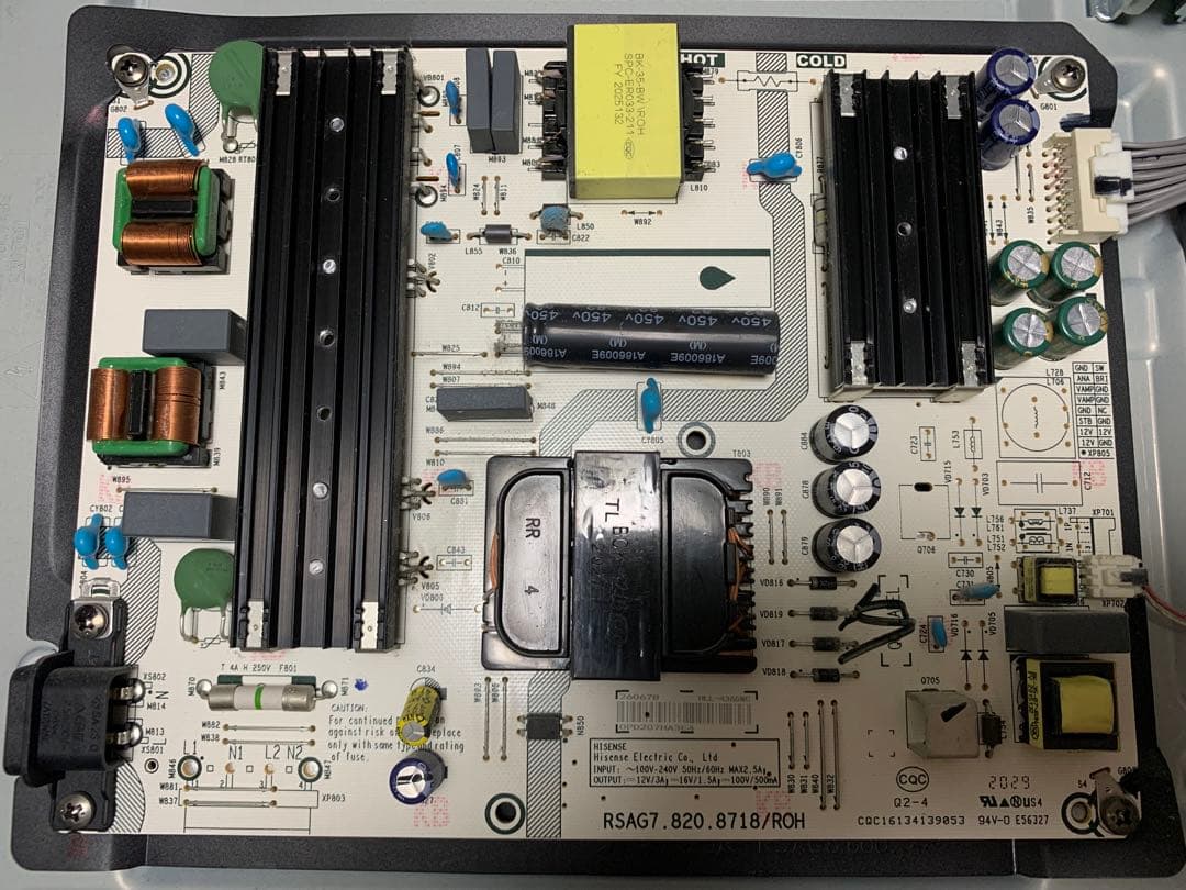 REGZA 43V型 液晶テレビ レグザ 43M540X 基盤セット