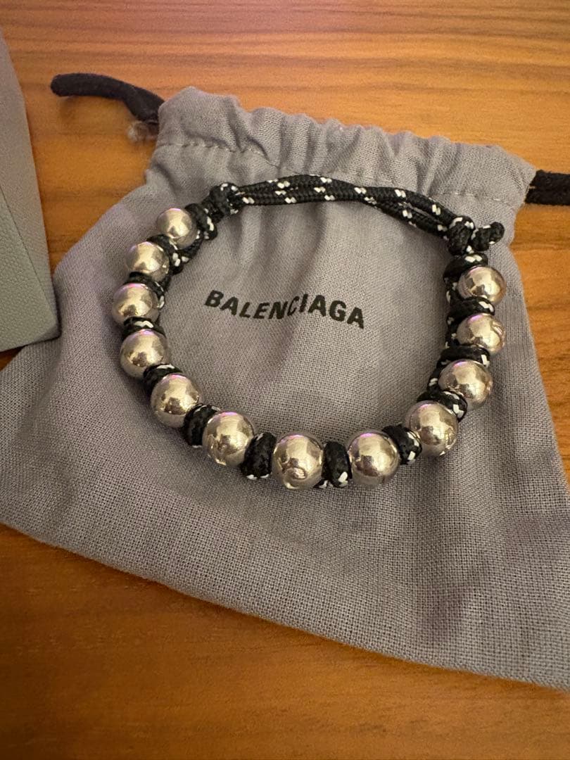 BALENCIAGA Malibu Ball ブレスレット シルバー
