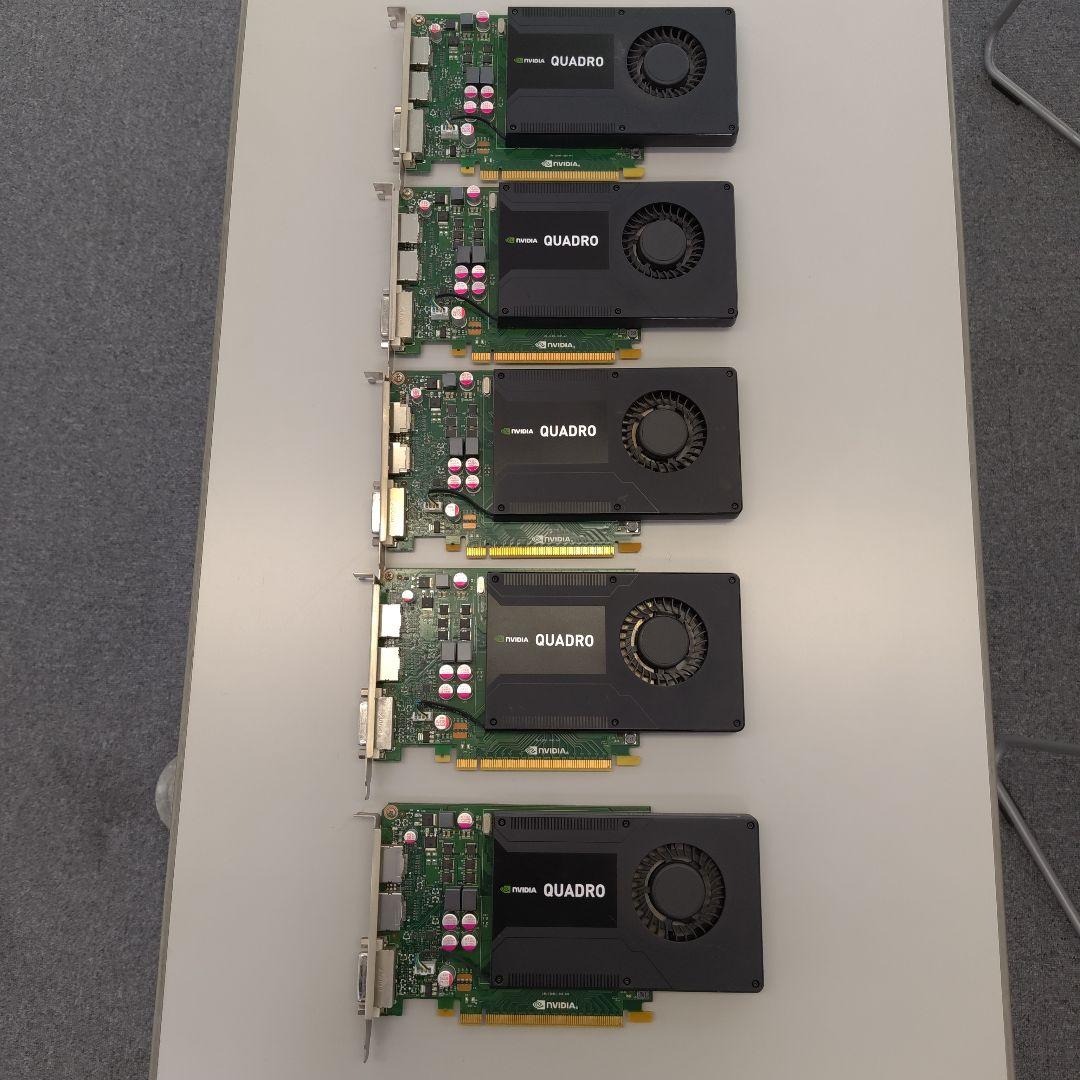 ✱NVIDIA QUADRO K2000グラボ 5枚セット