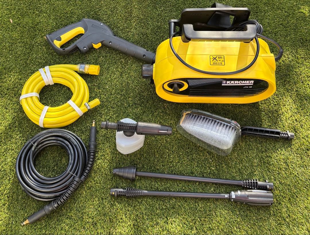 中古　未使用　ケルヒャーJTK38 家庭用高圧洗浄機