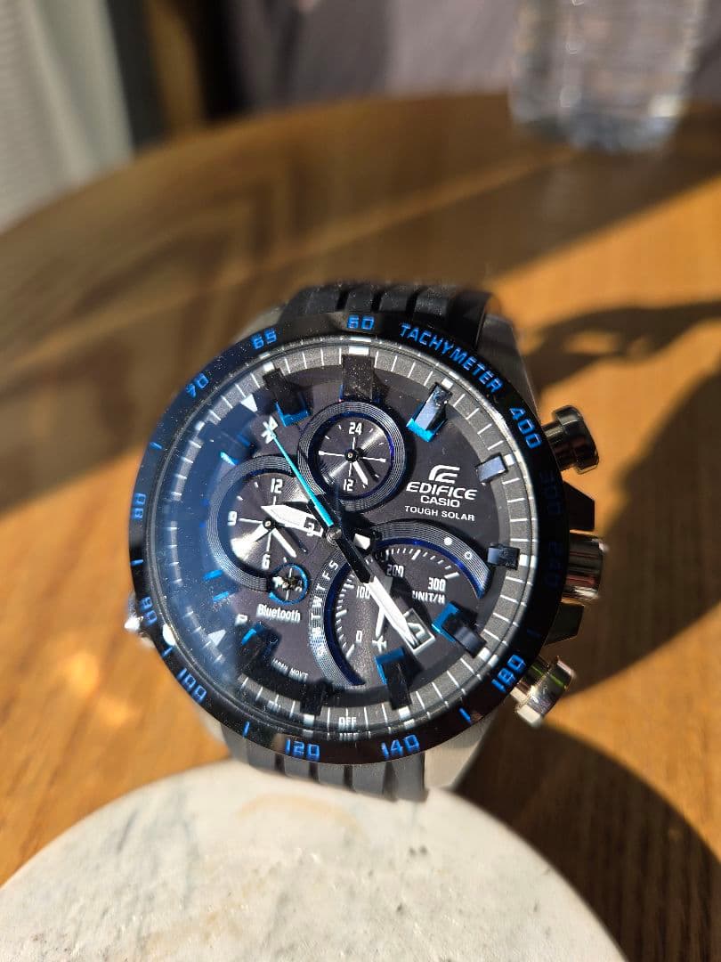 お*軒様 【箱説付・動作OK】CASIO EDIFICE EQB-501XBR-