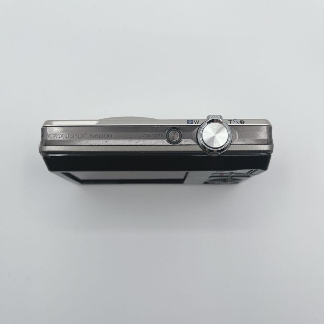 ジャンク　Nikon COOLPIX S6000 シルバー 7倍光学ズーム