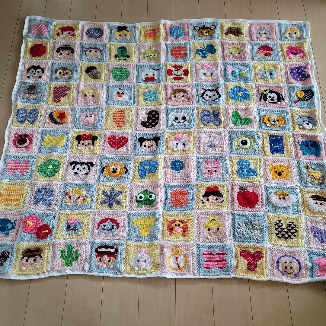 ディズニー　ツムツムのニット&クロシェ