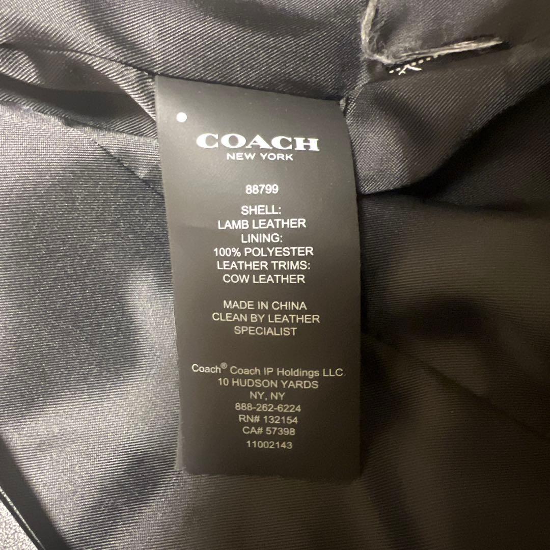 Lovebeuty　コーチcoach レザージャケット　美品