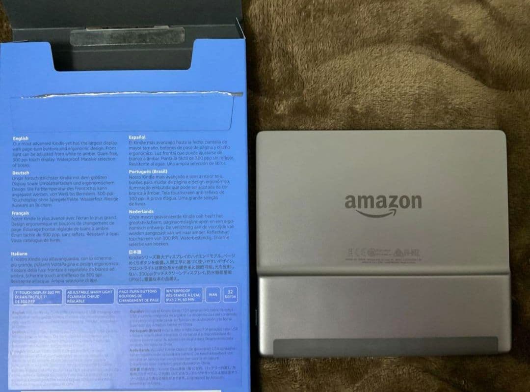 Amazon Kindle Oasis 本体　32GB　4G LTE