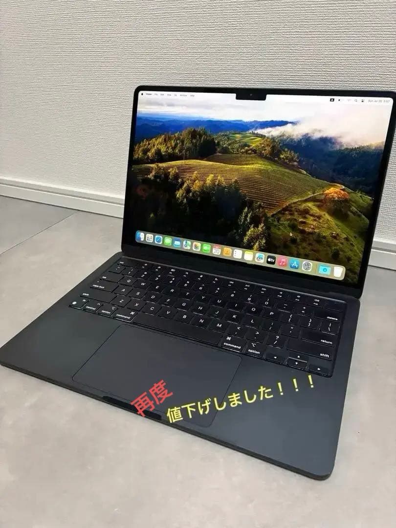 【即購入OK】MacBookAir M2 16/500 13インチ ミッドナイト