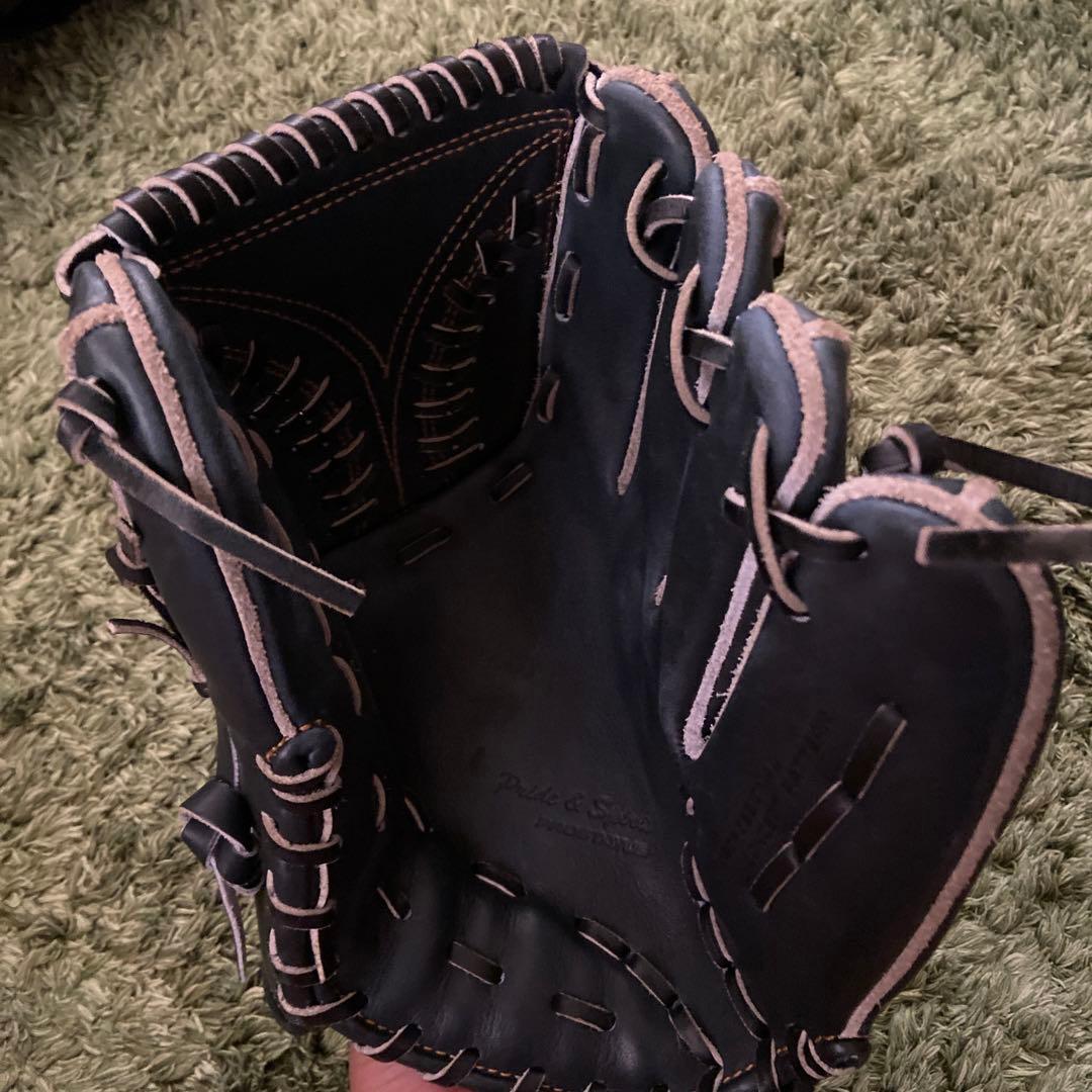 ZETT 硬式野球グローブ 黒