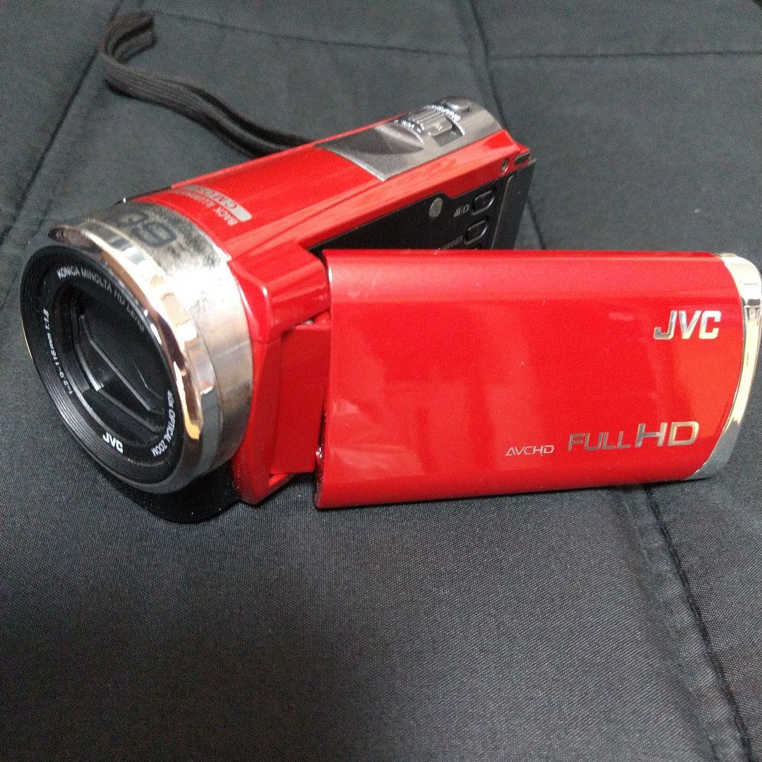 JVC GZ-E750-R レッド ビデオカメラ本体 ジャンク品