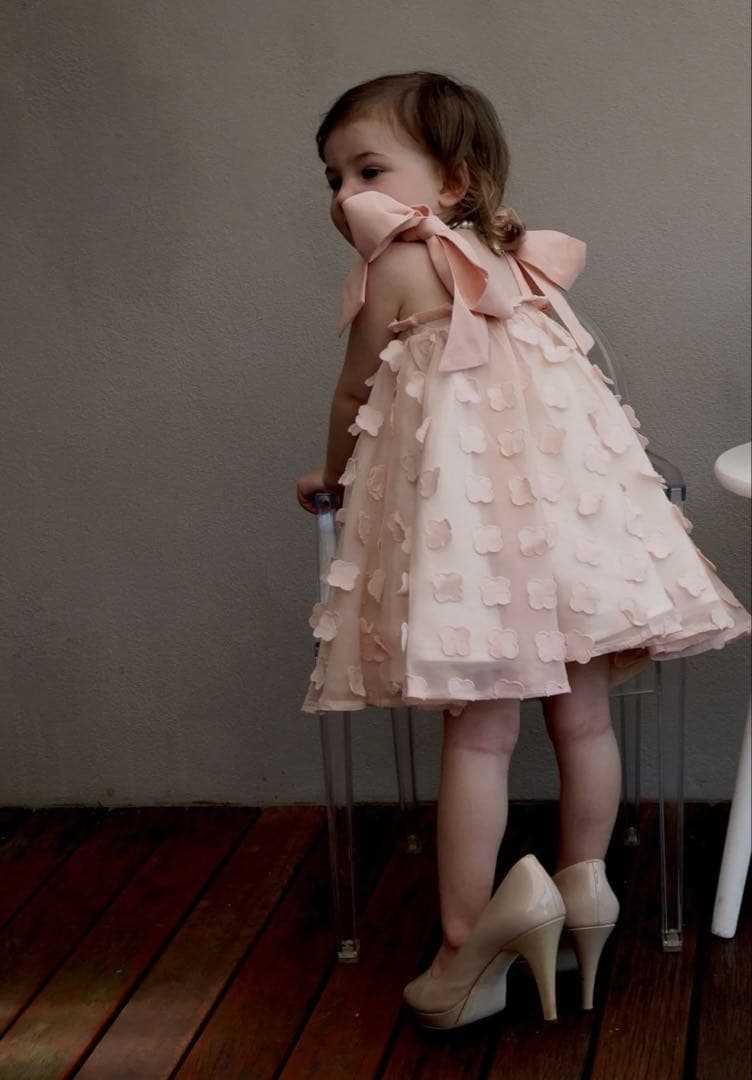 Chloe and amelie クロエアンドアメリ　ベビードレス　ワンピース