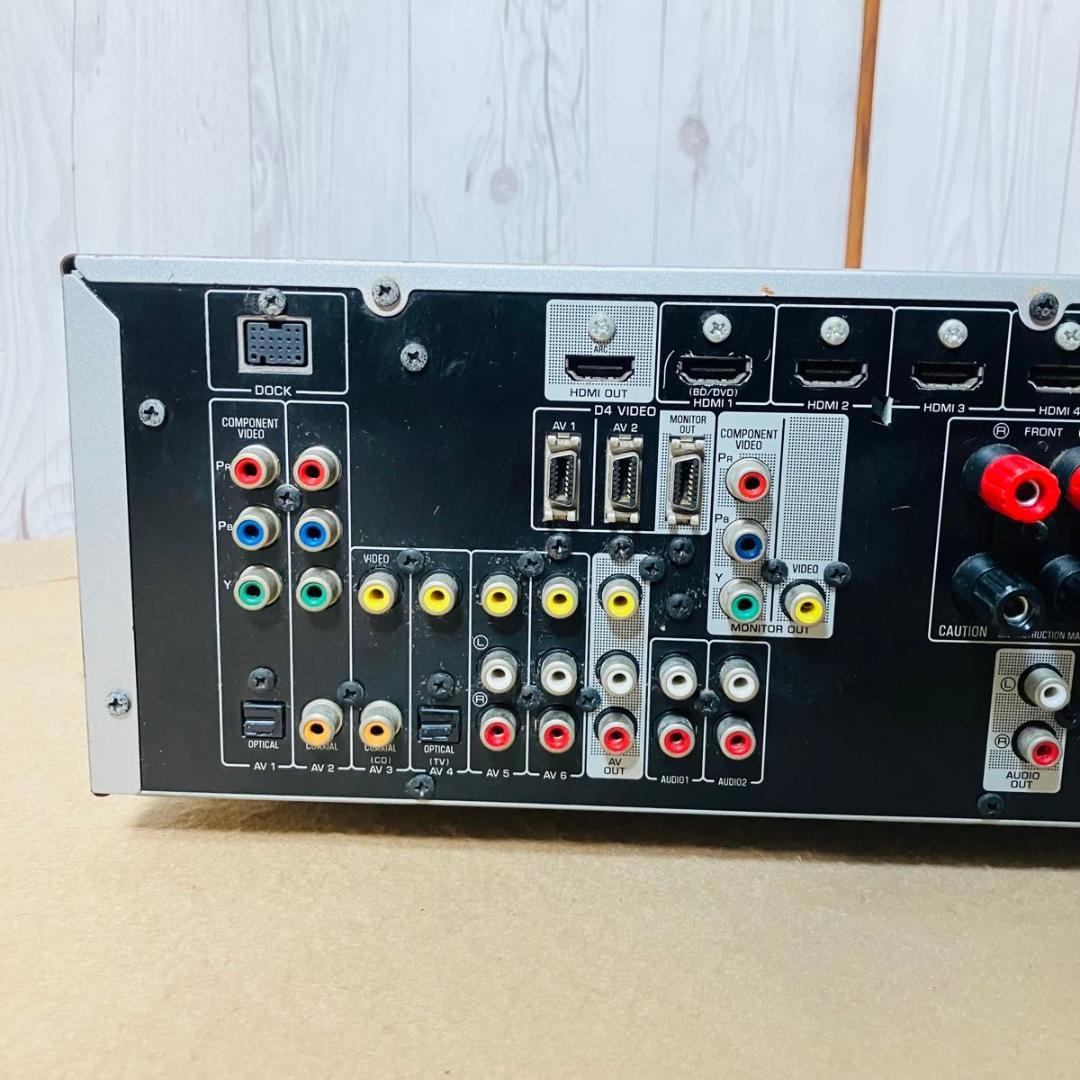 【動作品】YAMAHA AVレシーバー RX-V567 シルバー リモコン付