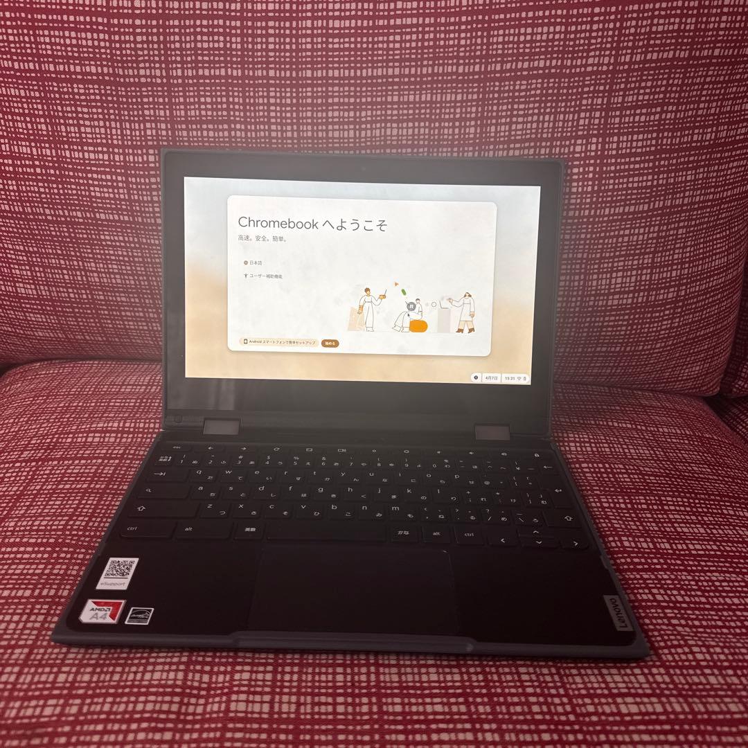 Lenovo 300e Chromebook2nd Gen 充電器付き