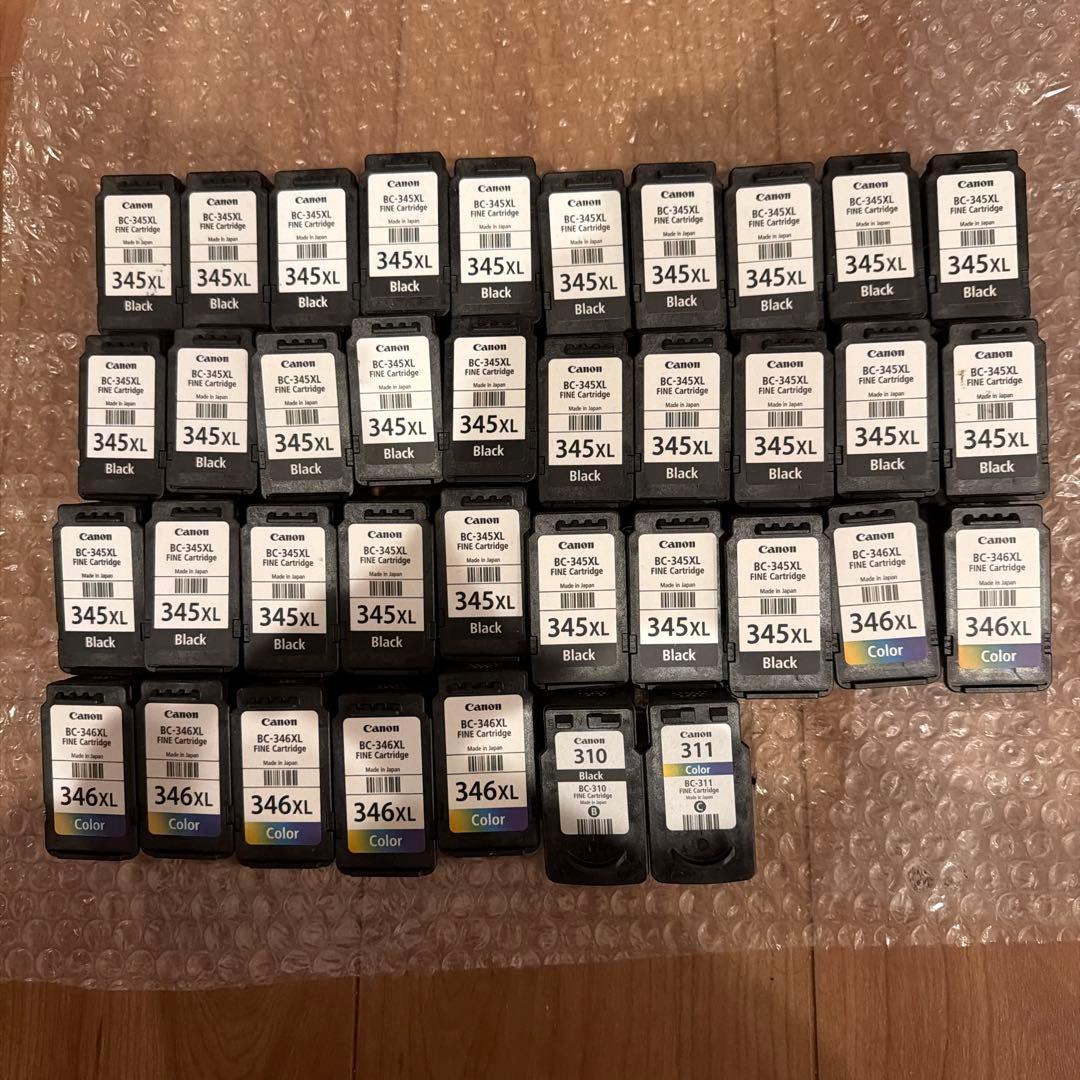 Canon 純正　空　インク　345 346 等