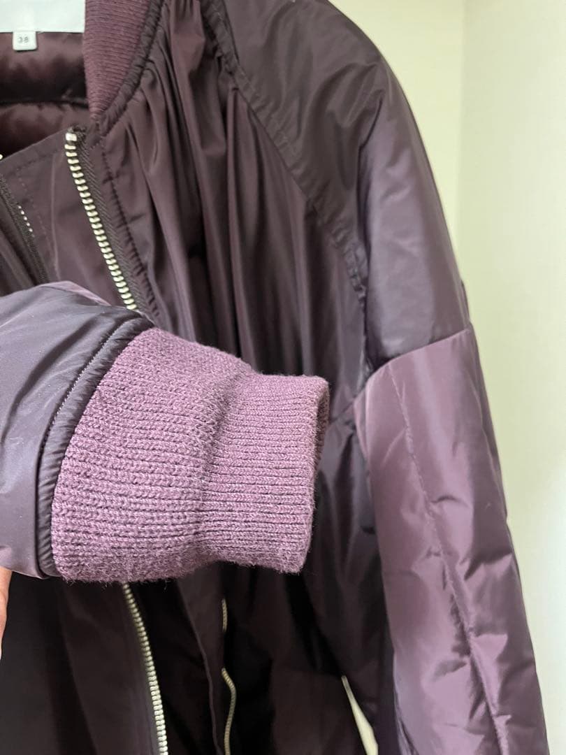 エンフォルド enfold FLARED BLOUSONダウンジャケット