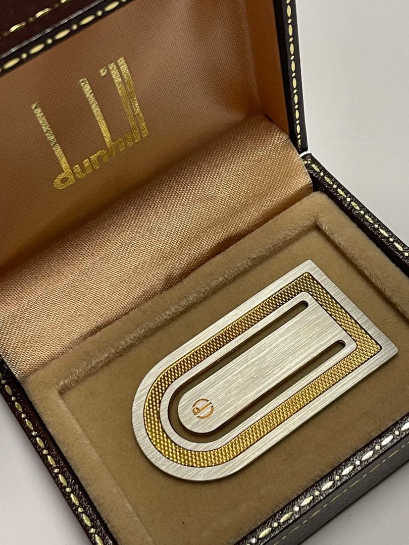 【美品】dunhillダンヒル マネークリップ❤︎