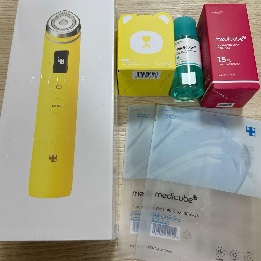 メディキューブ 美顔器 イエロー ゆず