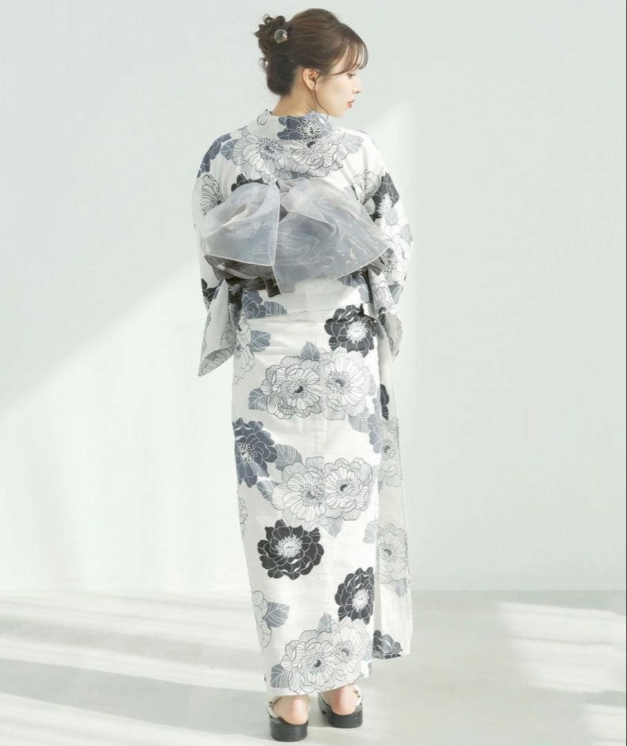 【新品未開封】髪飾り付き 如月の椿(墨色)5点セット