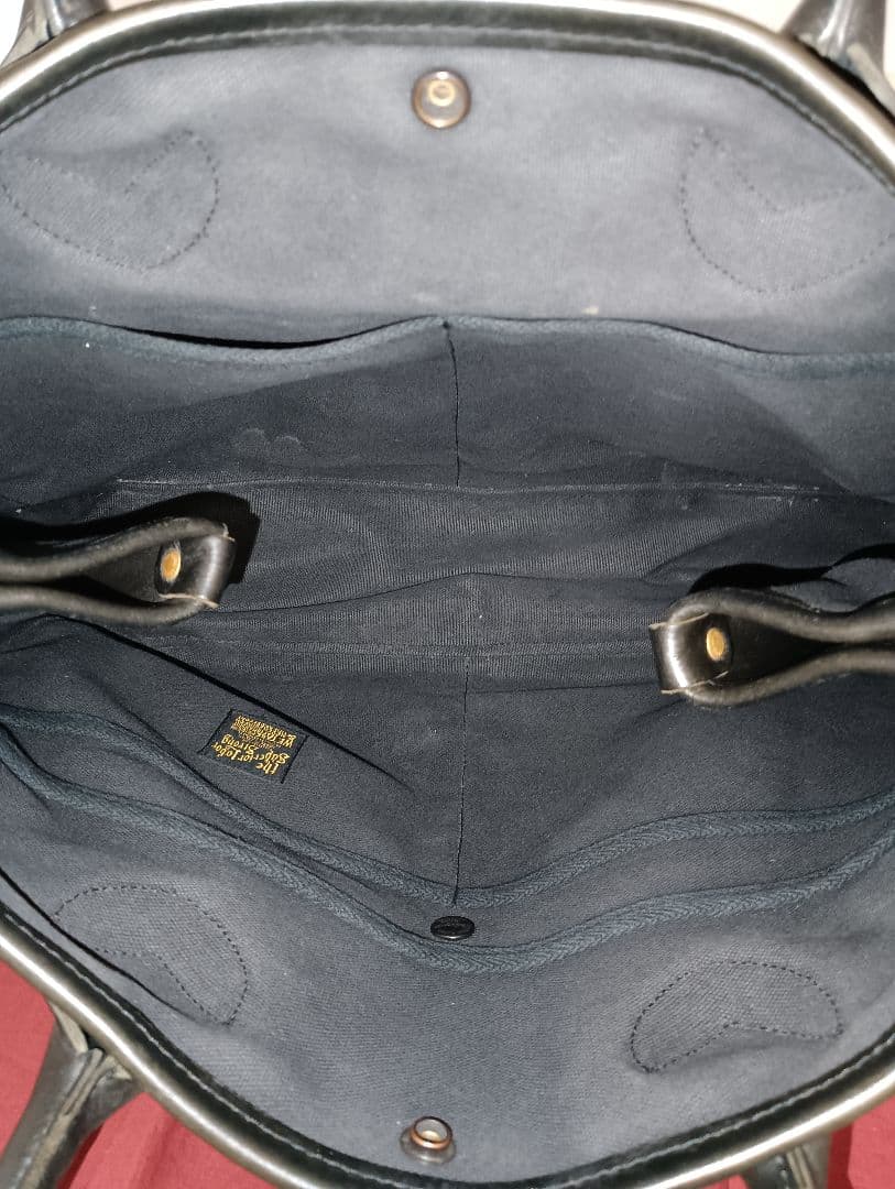 美品!ザ・シュペリオールレイバー　　　　肉厚オールレザー大型トートバッグ バッグ