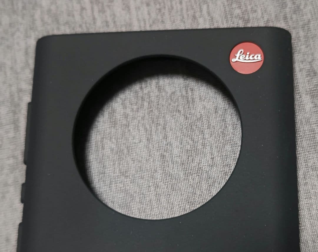 Leica Phone 1 ケース ブラック レンズカバー
