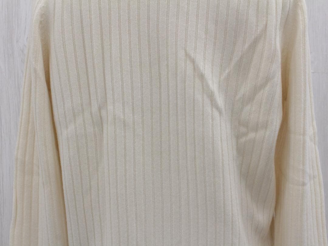 ▲専用 ブルネロクチネリ カシミヤ 100％ ジップアップセーター ホワイト系