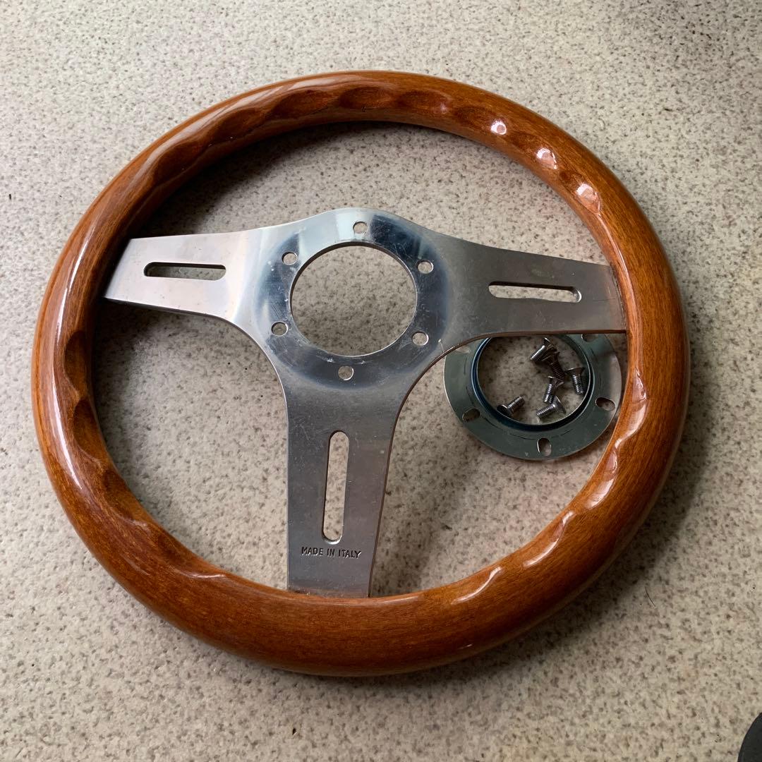 OBAウッド ステアリング ハンドル本体