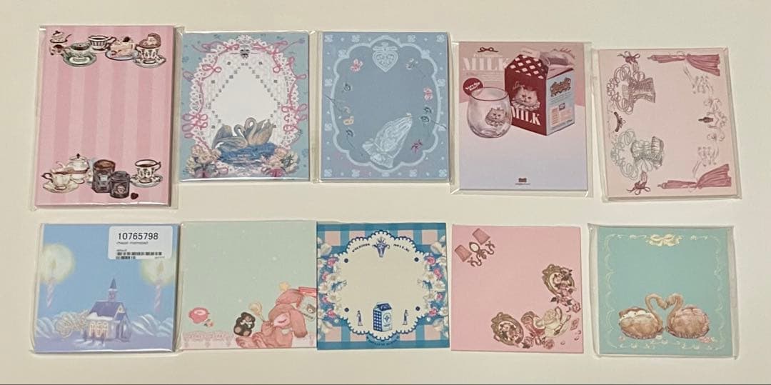 オカッパラバー　メモセット①