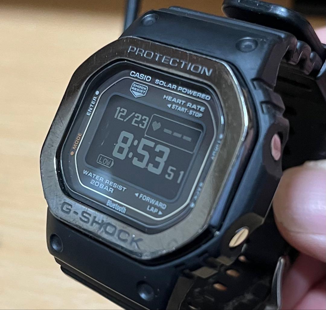 時計 G-SHOCK DW-H5600 BLACK X BLACK L