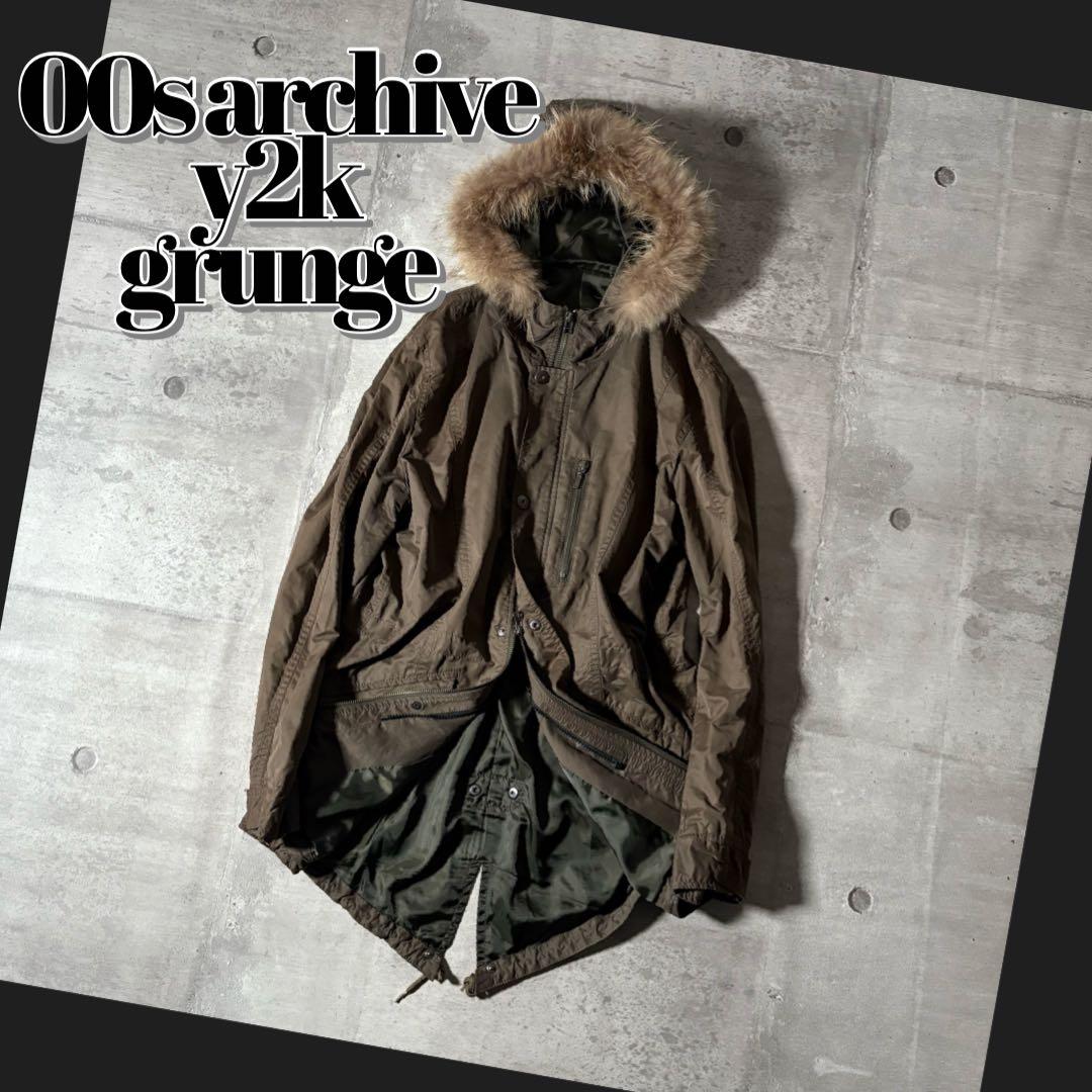 ジャケット・アウター 00s archive type M-51 far mods coat y2k