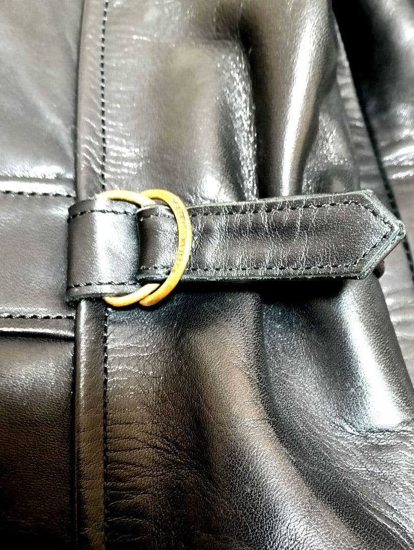 【美品】GANGSTERVILLE ホースレザー カーコート　Mサイズ