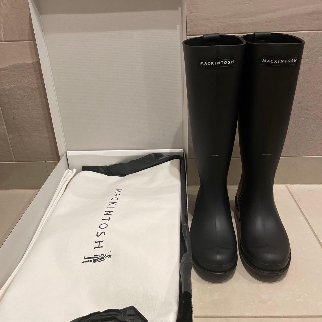 MACKINTOSH / WINSTON ロング レインブーツ36 新品未使用