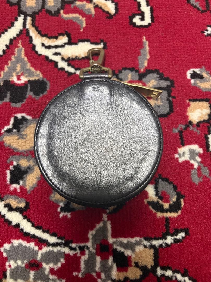 希少 初期black means LEATHER COIN CASE