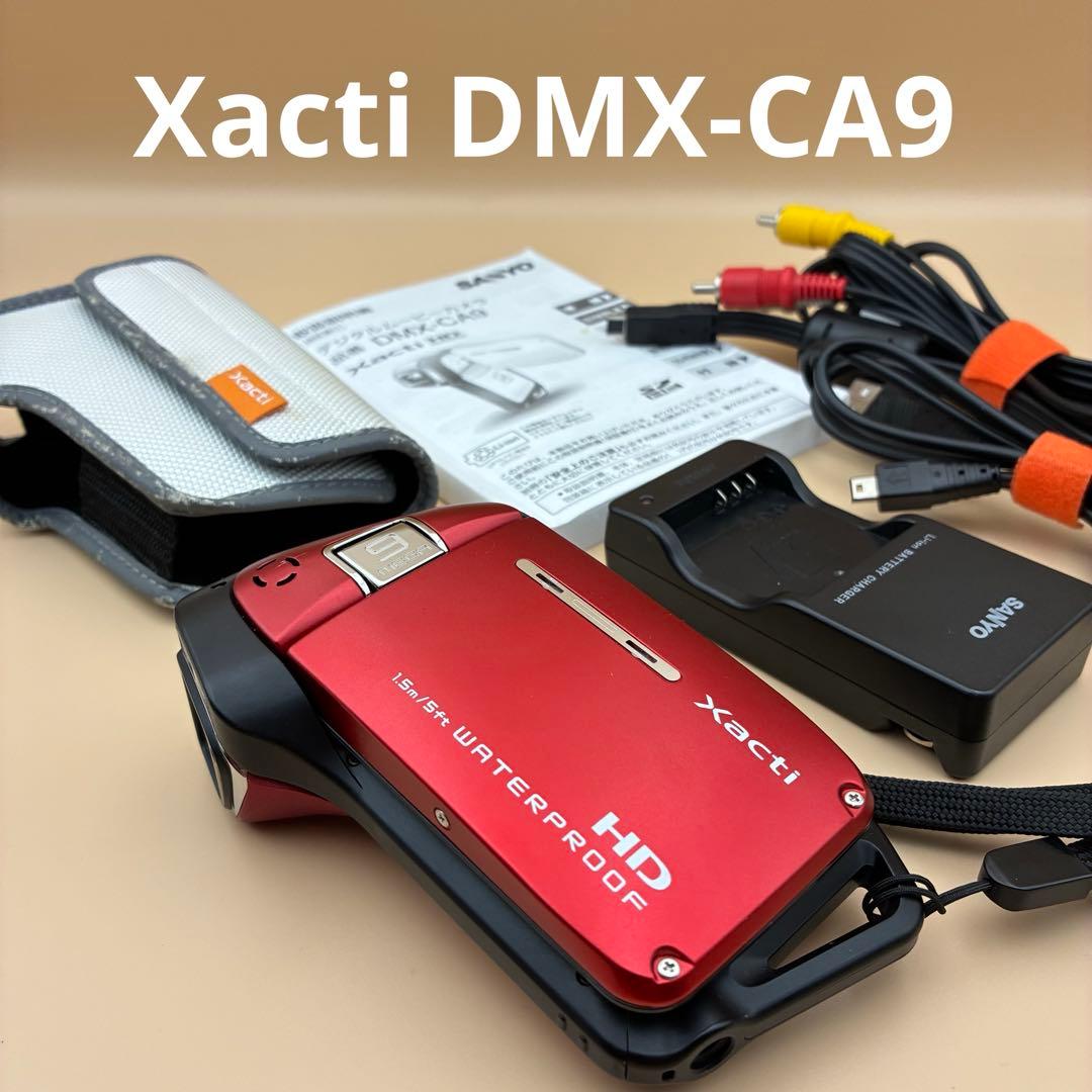 専用★防水・美品★SANYO Xacti DMX-CA9 デジタルムービーカメラ