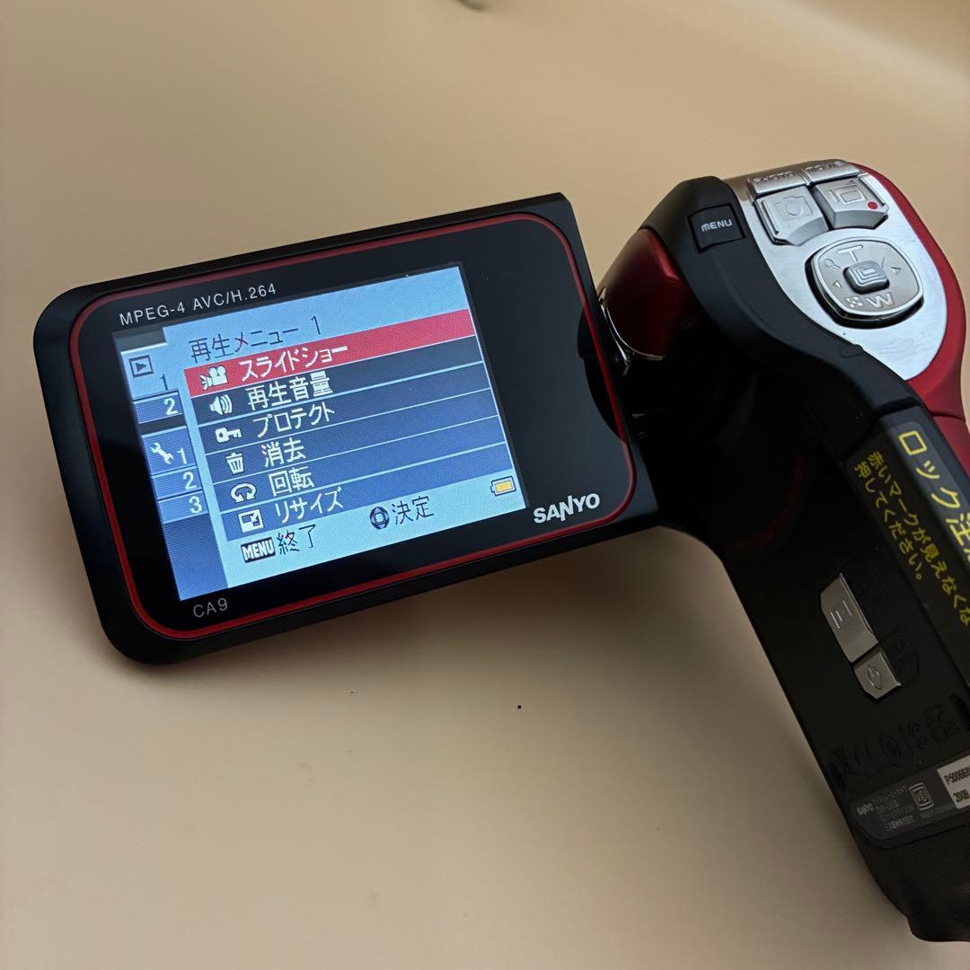 専用★防水・美品★SANYO Xacti DMX-CA9 デジタルムービーカメラ