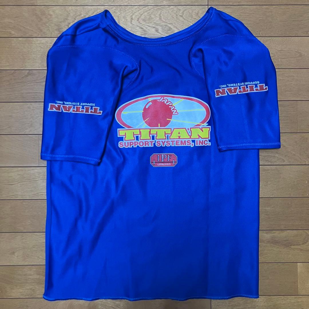 TITAN F6 ベンチプレスシャツ 46号 タイタン　IPF公認 フルギア