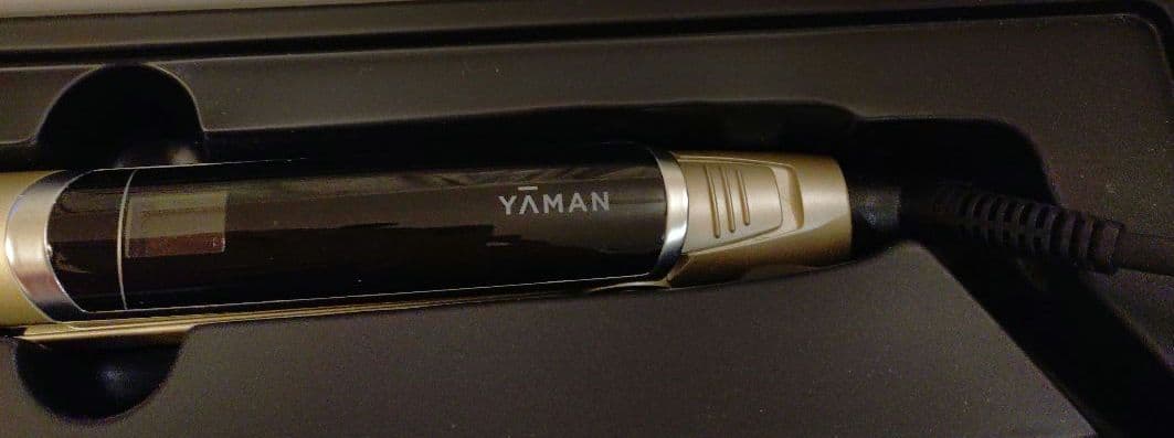 ✽未使用品✽YAMAN✽ヘアアイロン✽スムースアイロンフォトイオン✽ゴールド✽